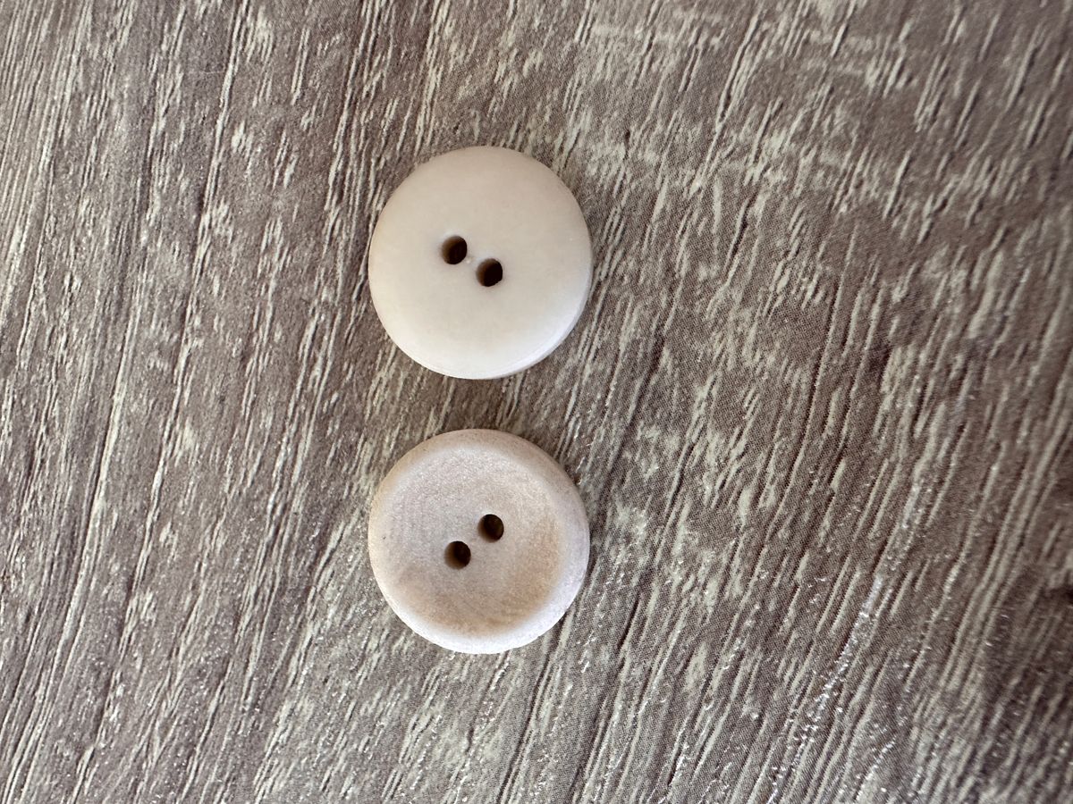 Knapp Corozo Beige 1,7 cm