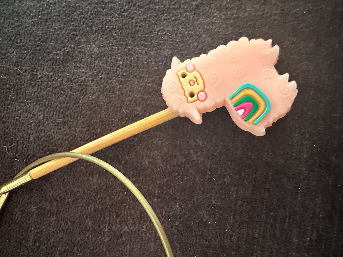 Maskestopper Alpakka ferskenrosa