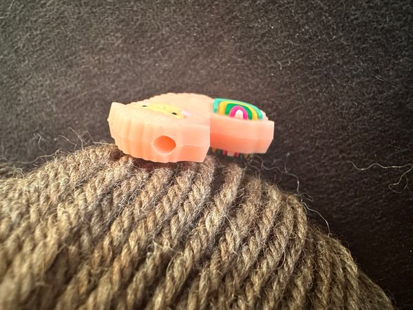 Hovedbilde Maskestopper Alpakka ferskenrosa