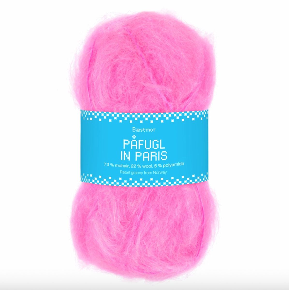 Påfugl in Paris 7957 Neon pink