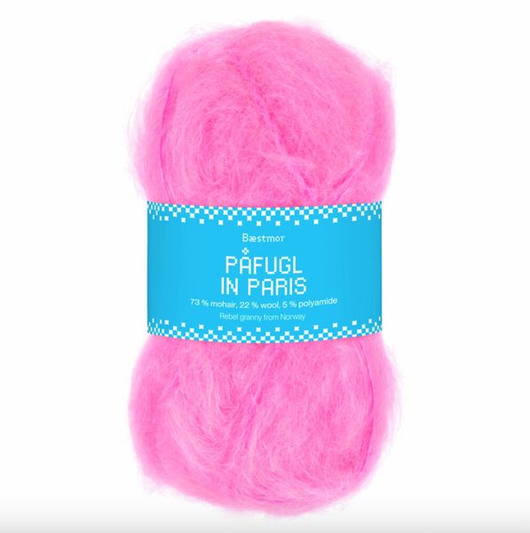 Hovedbilde Påfugl in Paris 7957 Neon pink