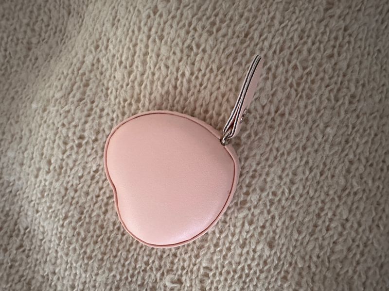 Målebånd rosa polstret hjerte
