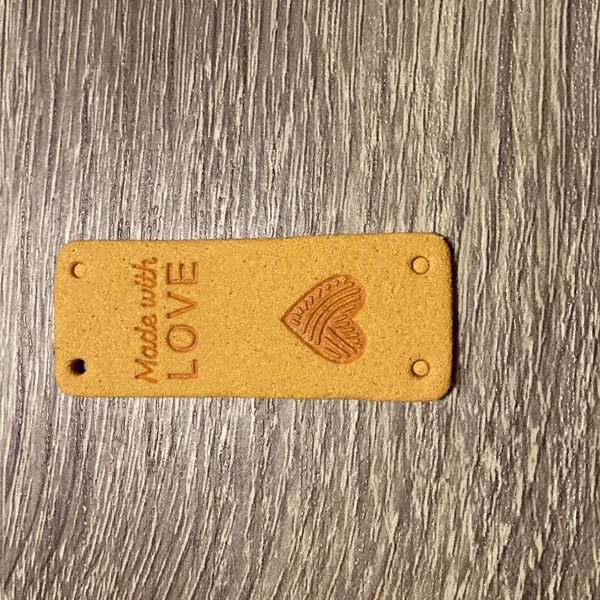 Hovedbilde Lapp Made with love Gul