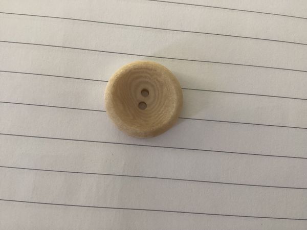 Hovedbilde Knapp Corozo Beige 23 mm