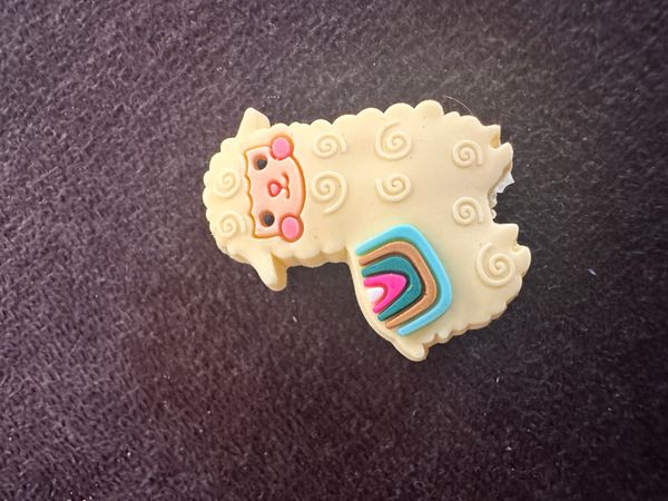 Hovedbilde Maskestopper Alpakka gul